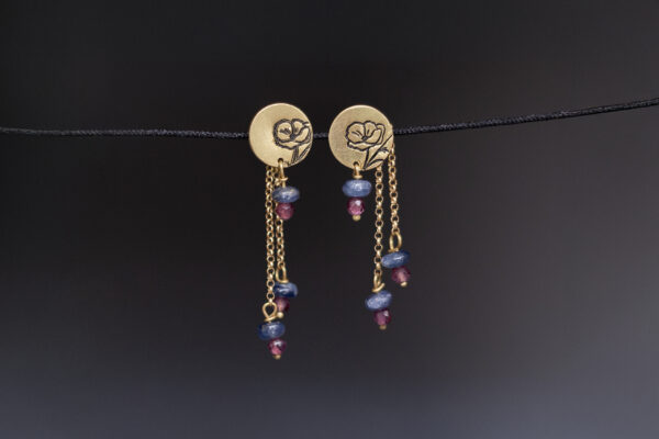 Brinco Charme Floral
